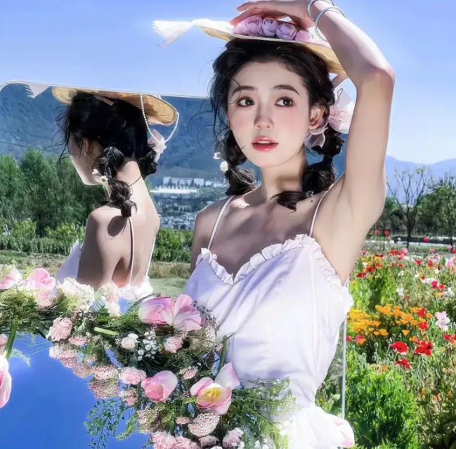 女孩不微笑